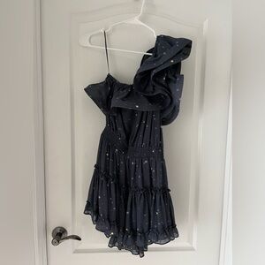 Buddy Love boutique dress NWT - Size Small - One Shoulder Ruffle